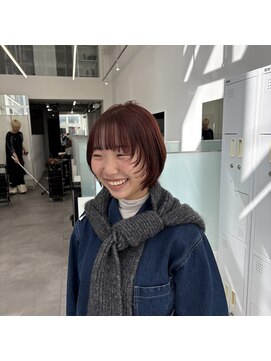 ニトバイアンキシム ボブ(nit by AHNKISM) 小顔効果◎レイヤースタイル♪