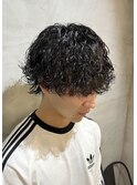 波巻きパーマスタイル♪