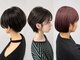 hair mah. 天満橋【ヘアーマー】【6月12日　NEW OPEN（予定）】の写真/【6/12OPEN＊天満橋1分】毎朝に5分のゆとりを。手早く綺麗を仕上げるコツは、洗練されたカット技術がカギ。
