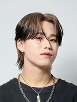 ルースト 南堀江店(ROOST) MEN’S/リバースセンターパート/ニュアンスパーマ/南堀江