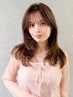 【韓国艶カラー】資生堂アルティストカラー(リタッチ)+デザインカット 6400円