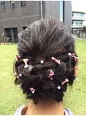 成人式、卒業式ヘアセット☆