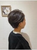自然な可愛さ◎ふんわりショート