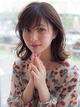 マイラ 銀座(myla) 銀座大人可愛い小顔濡れ髪ウェットヘア透け感艶カラー外ハネボブ