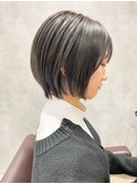 【HOSSY】丸みショート☆くびれショート_ショートボブ