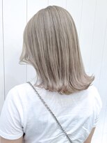 アイティーバイアルバム 松戸店(IT by ALBUM)&nbsp;グレージュボブ_くびれヘアビタミンカラー_ba338071