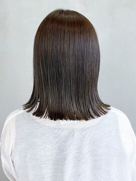 アイティーバイアルバム 下北沢店(IT by ALBUM) 切りっぱなしインナー_ショコラベージュボブルフ_ba351251