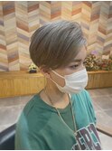 カッコいい長め前髪ショート