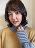 艶髪　くびれボブ