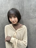 ロンド ストラーダ 心斎橋(Lond strada)&nbsp;シルキーベージュ×グレージュカラー【髪質改善/縮毛矯正】