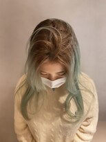 クペウ アエレ(cope'u aele)&nbsp;ウルフ/マチルダボブ/ピンクベージュ/インナーグレージュ/梅田