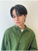 メンズ韓国ヘアー　センターパート/10代20代30代