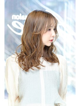 アエレ(Aere) 【Aere池袋】シースルーバング×エアリー×ヌードベージュ☆小林