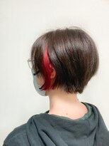ケイズプラスカラン(HAIR AND MAKEUP K's PLUS calin)&nbsp;【倉敷　沖/ calin】ショートイヤリングカラー