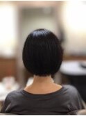 前下がりのグラデーションボブ