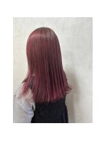 ヘアースタジオ ドゥドゥ(Hair Studio DoDo)&nbsp;韓国風ピンクバイオレット