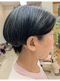 スッキリショートボブスタイル