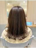 ツヤ感重視の韓国風ロングヘア【上大岡Calm】