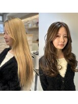 アッシュ 桜木町店(Ash) 髪質改善カラー/韓国風レイヤー/ミルクティー/横浜/桜木町