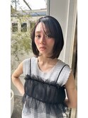 ミディアム×シースルーバング