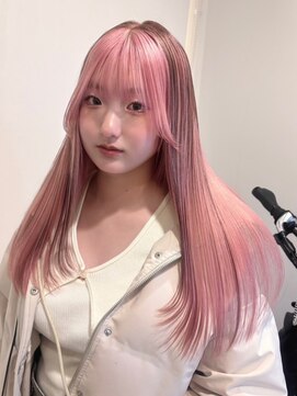 ベレーザ 渋谷(BELEZA) 12626韓国ニュアンスカラーブリーチデザインレイヤーハイトーン