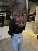 ash brown balayage