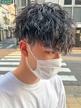 エルマーク 京都河原町(L-MARK) ツイストスパイラル波巻きパーマスパイラルパーマパーマメンズ