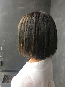 ナナ バイ ピケ(nana by pique) クラシカルボブ/オリーブベージュ/グレージュカラー/20代30代