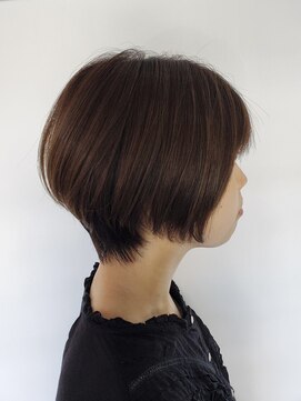 美容室ポール 西葛西店(PAUL) 西葛西 くすみブルー ハイライト デザインカラー 学割U24