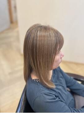 アールヘア(ar hair) 髪質改善縮毛矯正×白髪ぼかし