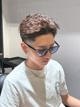 フリークバーバーショップ 河原町三条店(FREAK BARBER SHOP) スペインカール/スパイキーショート/フェザーパーマ/河原町三条K