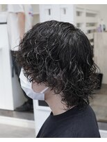 メンズ サロン ドット トウキョウ 町田店(men's salon dot. tokyo) ウルフ×波巻きパーマ