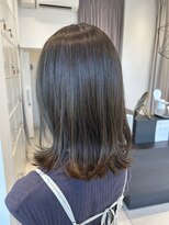アリーナ 船橋日大前店(arena)&nbsp;毛先をアイロンするだけの簡単スタイル