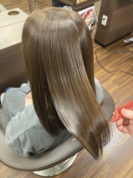 ユニゾン(UNISON)の写真/丁寧なカウンセリングと施術が好評◎髪のお悩みを解決し、理想のスタイルを一緒に創りあげてくれるサロン♪