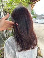 美容室 ビ フェスカ(B FESCA)&nbsp;コーラルピンク/ピンク/ミディアム/ボルドーベージュ