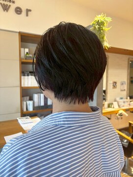 フラワー(flower) 軽めショート