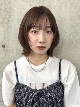 ガーデン 渋谷(GARDEN) レイヤーボブ フェイスレイヤー グレージュ