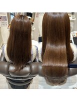コルテ 倉敷西阿知店(CoRte.)&nbsp;美髪ストレート/ヘアエステ/キャラメルブラウン/頭皮ケア/艶髪