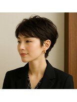 スープレックス ヘアーデザイン(SOUPREX HAIR DESIGN) 美フォルムレイヤーベリーショート 20代 30代 40代 50代 60代