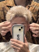 ネクストネオ 静岡(NEXT NEO) ハイトーンスパイキーショート/ベージュ/ホワイトブロンド