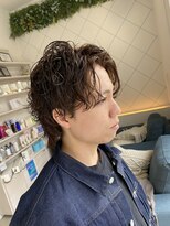 アンジュベイナハ (Ange Bay NAHA)&nbsp;メンズ×シャドウパーマ