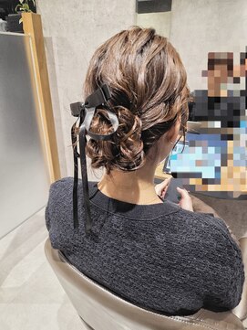 リップル(Ripple) 【海浜幕張 Ripple】肩下ミディ×ふんわりシニョン