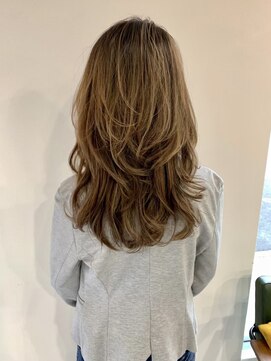 シャルムバイルーチェココ(CHARME by Lu'ce coco) レイヤーパーマ×ハイライト