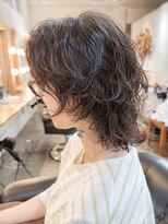 ビハインドザカーテン(BEHIND THE CURTAIN) 抜け感ウルフレイヤーパーマ