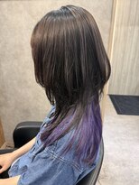 ベルエ(Belle)&nbsp;ウルフカット＆インナーカラー