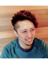 レディースアンドメンズサロン リブラン(Ladies & Men's salon Liburan)&nbsp;メンズ個性派アシメパーマ