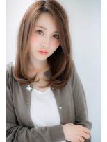 ローレン(LOREN)&nbsp;＊LOREN＊大人かわいいナチュラルワンカールセミロング