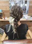 ▼結婚式ヘアアレンジ