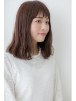 カバーヘア ブリス 上尾西口店(COVER HAIR bliss) 大人可愛い韓国風毛先パーマ小顔セミディY上尾20代30代40代