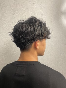 プレミアムバーバー 銀座店(PREMIUM BARBER produce by HIRO GINZA) おしゃれスパイラルパーマ